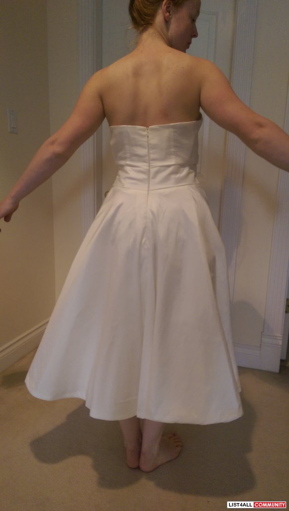 Tea Length Wedding Dress