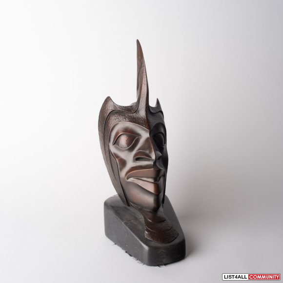 Bronze Sculpture by a Native artist Darren McKenzie