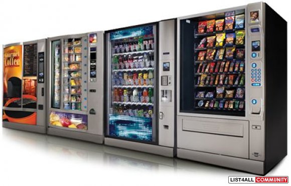 A Range of Vending Machines for Sale
