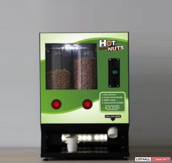 Order a free hot nut vending machine now!
