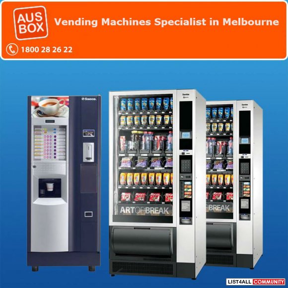The Leading Supplier of Vending Machine in Canberra.