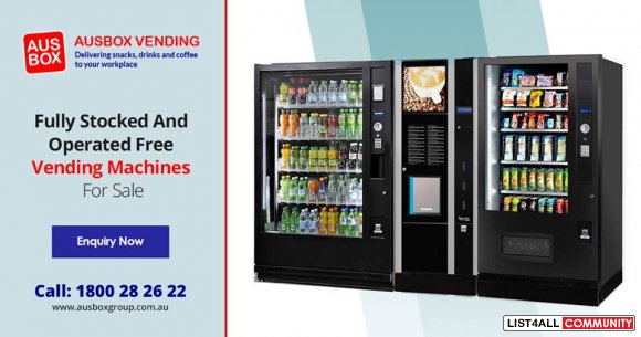 Hi-Tech Drink Vending Machines: Enquire Now
