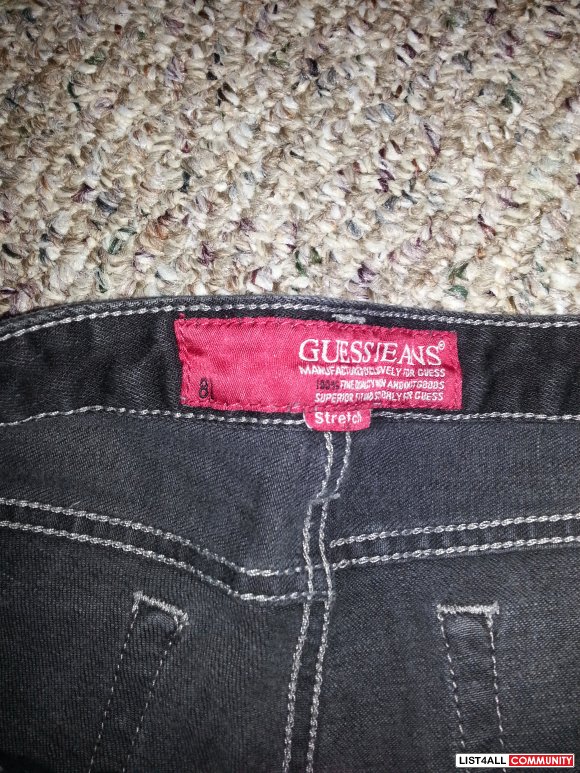 Guess straight jeans size 27