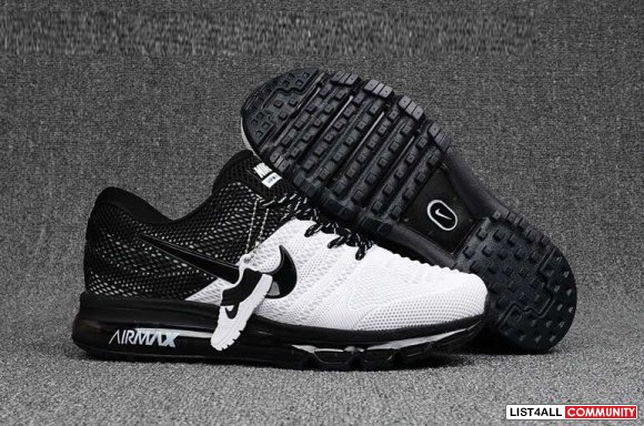 Cheap Nike AirMax2017 Mens White Black,www.freemercurial.com