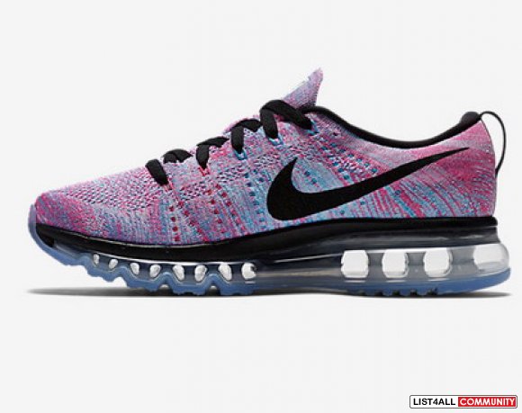 Cheap Nike Flyknit AirMax Purple Black Blue,www.freesrunning.org