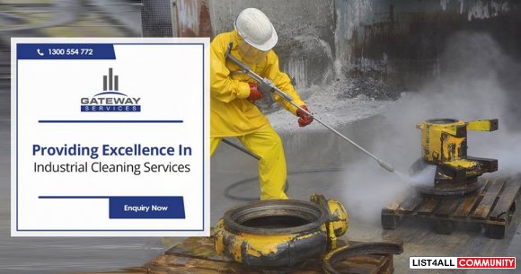 Let Your Workspace Sparkle with the Best Industrial Cleaning Services