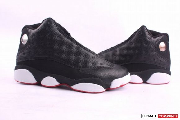 white and black 13's
