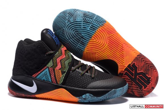Authentic Nike Kyrie 3 Mens Red Black Basketball Shoe For Sale