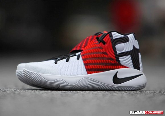 Authentic Nike Kyrie 3 Mens Red Black Basketball Shoe For Sale