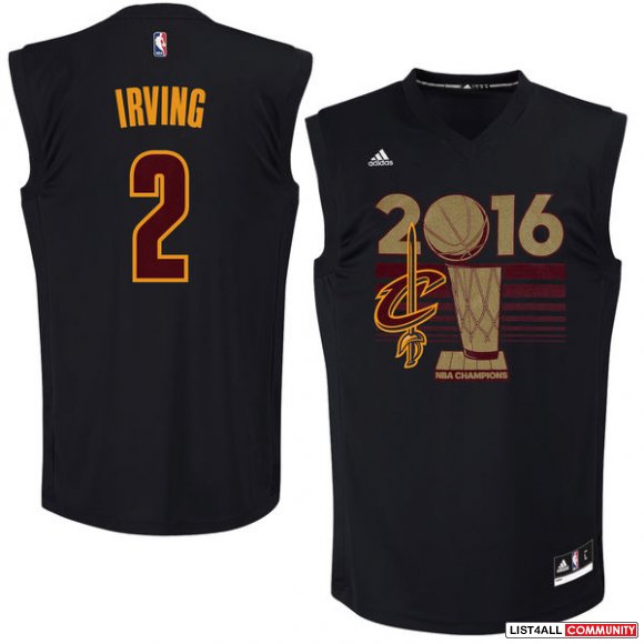 Kyrie Irving Cleveland Cavaliers Adidas 2016 NBA Finals Champions Blac