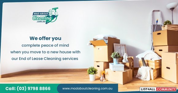 Get the Perfect Peace of Mind with End of Lease Cleaning in Melbourne