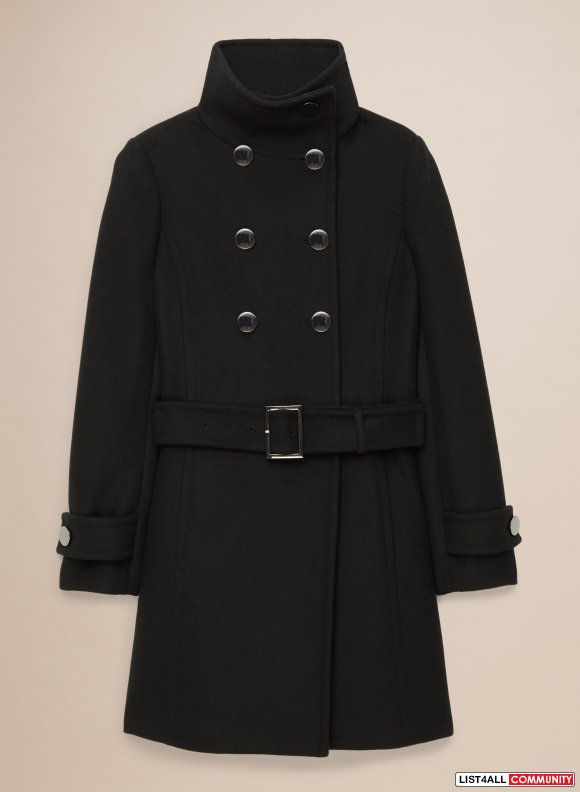 ARITZIA BABATON BROMELY BACK WOOL COAT XXS