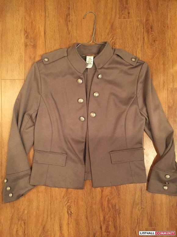 Never worn Urban Behaviour Light Brown jacket - M