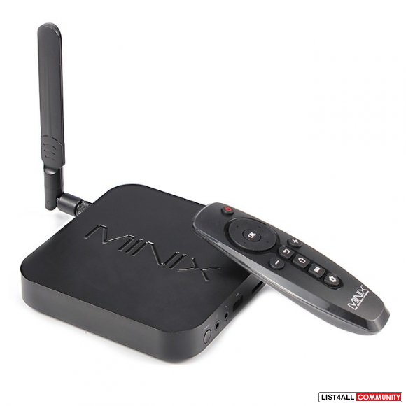 MINIX NEO X8-H Plus Quad-Core 4K H265 Android TV Box Media Hub