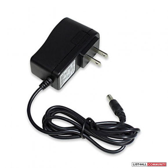 12V 1A Power Supply Charger Adapter 5.5x2.1mm (US Plug)