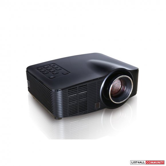Android WiFi LED Projector 1500lm 800x600, 1GB Ram, 4GB Rom
