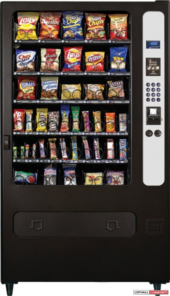 Make Employees Happy and Healthy with Snack Vending Machines