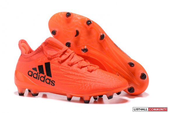 Cheap Adidas X 16.1 FG Black Orange,www.cheapforsoccer.com