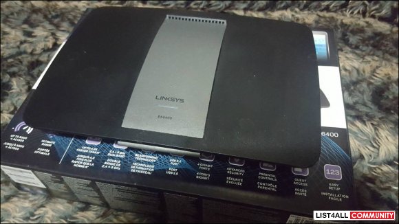 (BOXED) Linksys AC1600 Wi-Fi Wireless Dual-Band+ Router