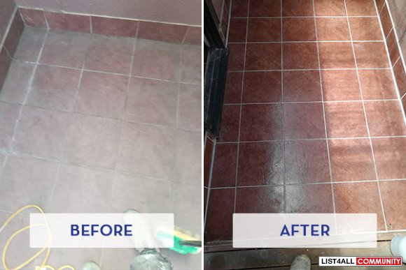 Professional Regrouting Service For Bathroom Tiles