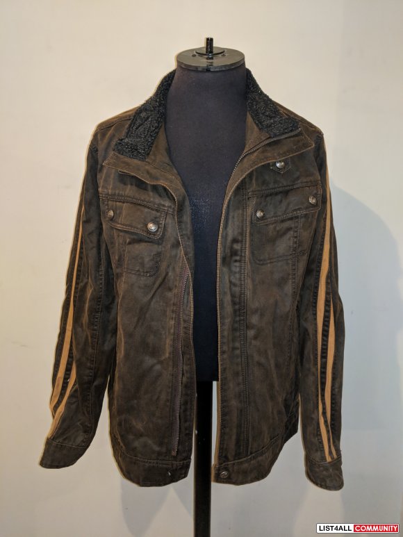 Point Zero: VGUC, Dungaree/Denim-Style Men's Jacket