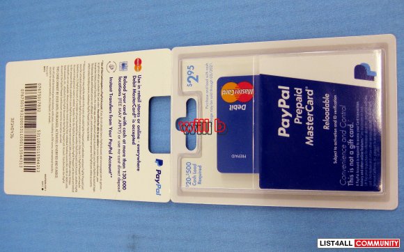 paypal prepaid mastercard paypal prepaid mastercard
