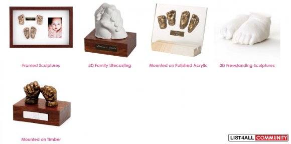 Looking For Hands And Feet Casting Impressions For Your Baby?