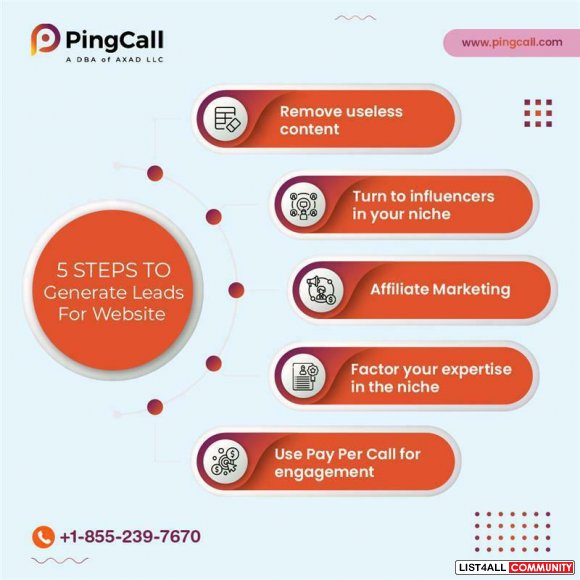 Get Best Automation Lead Service By USA Pingcall websites.