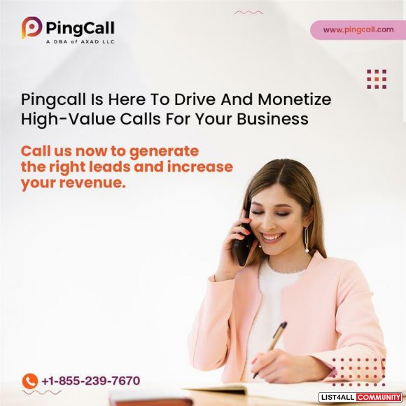 Get Best Home Services Lead  For Your Business From Pingcall Website