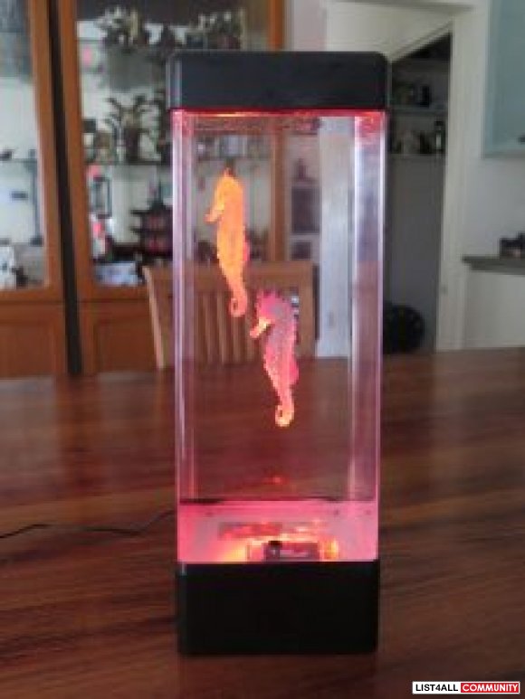 Illuminated Neon Jellyfish Aquarium Mood Lamp