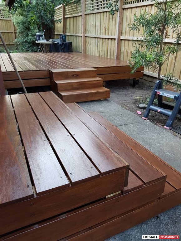 Get Highly Rated Timber Decking Service in Melbourne