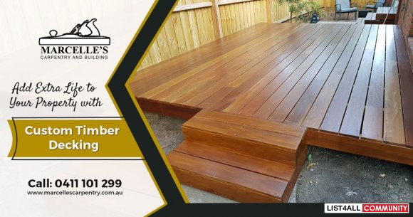 Choose from a wide range of options for decking in Melbourne