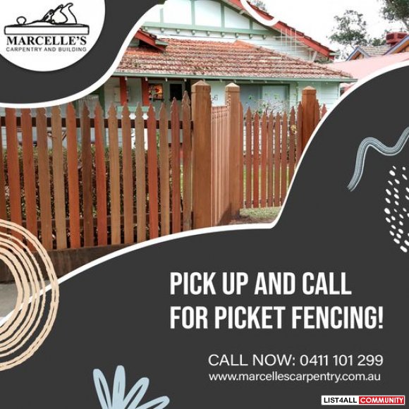 Professional and Affordable Picket Fencing Specialists in Melbourne!
