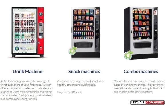 Top Quality and Advanced Vending Machines in Perth