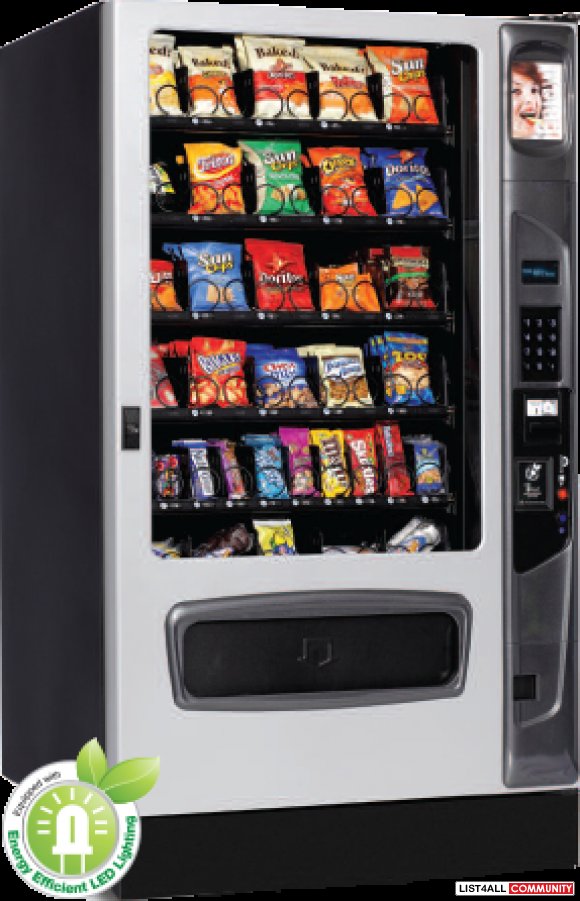 Take care of your gut need with our snack vending machines