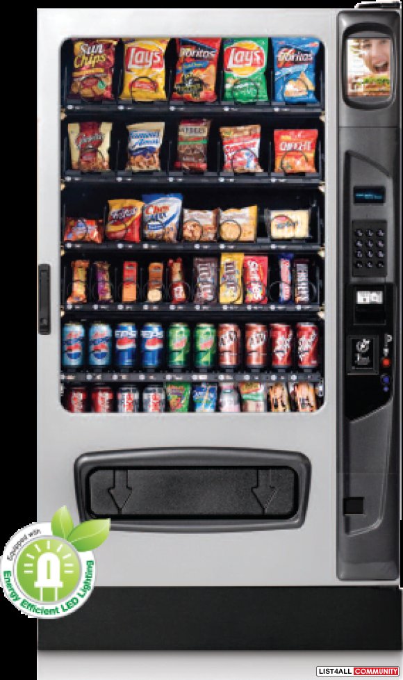 Get highly functional combination vending machines