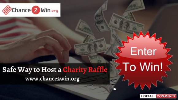 The Safe Way to Host a Online Charity Raffle with Chance2win