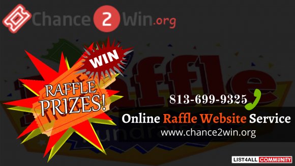 Online Raffle Website Service - Creative Fundraising Raffle