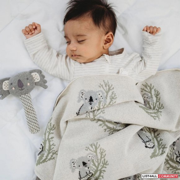 Gift your baby the comfort of our cotton baby blankets