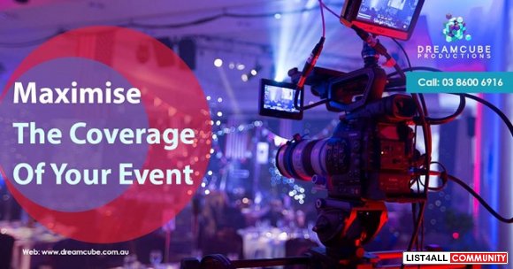 Want to Make Your Event Eternal? Book Event Videography and Video Prod