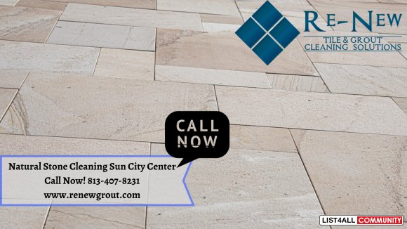 Natural Stone Cleaning Sun City Center Riverview, Florida