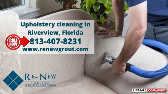 Affordable Upholstery Cleaning Services Provider in Riverview, Florida