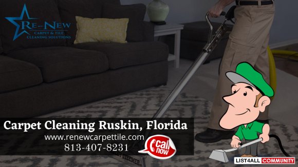 Affordable Carpet Cleaning Service provider in Ruskin Florida