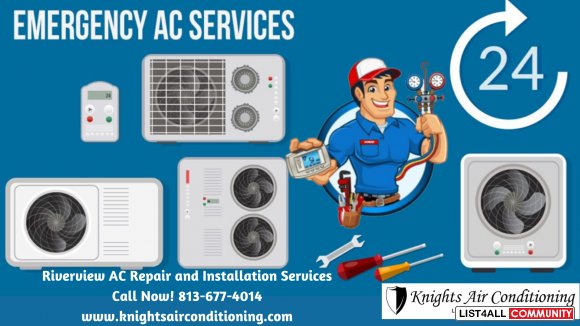 24/7 Emergency AC Repairs Service Provider in Riverview, Florida