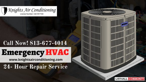 24 - Hour Emergency HVAC Repair Service Provider in Tampa, Florida