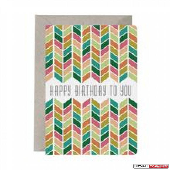 Eco-Friendly Birthday Cards For Everyone You Know