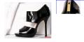 JIMMY CHOO BLACK PLATFORM HEELS