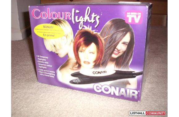 CONAIR  COLOUR  LIGHTS-its FAKE hair-has&nbsp;40 e