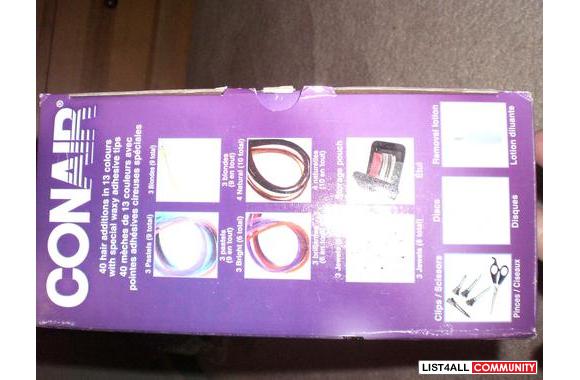 CONAIR  COLOUR  LIGHTS-its FAKE hair-has&nbsp;40 e