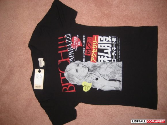 BNWT! Mens Black Eleven Paris T-Shirt sz. Large *FITS LIKE SMALL*